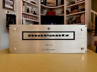Marantz 240 Stereo Amplifier  Silver Fully Serviced Very Good+ Condition