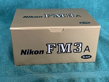 Nikon FM3A New in Box Unused Late Final Batch 2005 s/n 311XXX Black