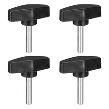 4Pcs Metric Carbon Steel Clamping Screw Knob t Shaped Thumb Screws M8 x 40mm