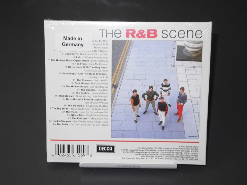 the r&b scene new sealed digipak decca cd - various mod, garage, rock - Bild 2 von 2