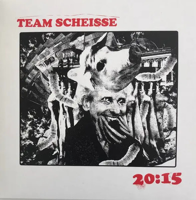 Team Scheisse 20:15 STICKER Vinyl Single 7inch NEAR MINT Soulforce Records
