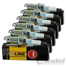 6x NGK ZÜNDKERZEN passend für ALFA ROMEO 155 164 FIAT CROMA FORD CAPRI 3 LANCIA
