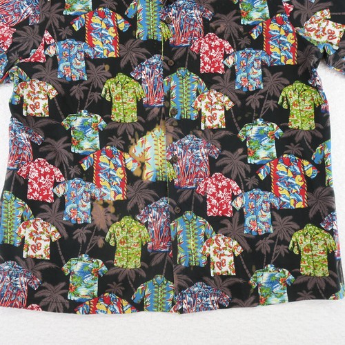 RJC Hawaiian Shirt Mens 2XL Hawiian Shirt Print Made in Hawaii Cotton - Picture 4 of 10