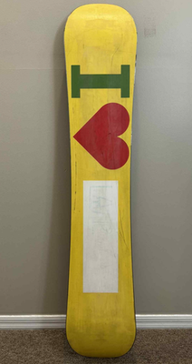 Burton LOVE 155cm Snowboard Camo Tie Dye Rare Classic Collector