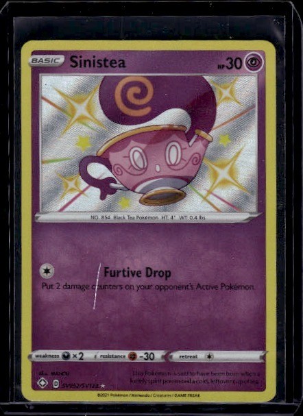 Sinistea Shiny Holo Rare Shining Fates: Shiny Vault SV052/SV122 NM