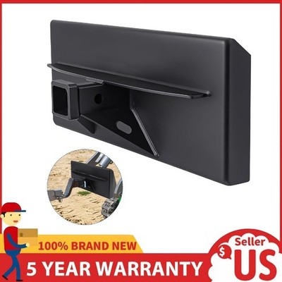 Skid Steer Quick Attach Receiver Hitch Plate 1/4'' Thick ,for Lightweight Towing