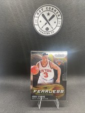 2019-20 Panini Prizm - Fearless John Starks #8 Silver Prizm