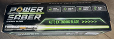 NIB Goliath Power Saber Energy Blade Green - 35" Auto Extending  Retracting