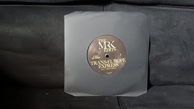 Kraftwerk vs Mr. K - Trans Europe Express HOUSE WHITE LABEL REMIX 7'' RARE!