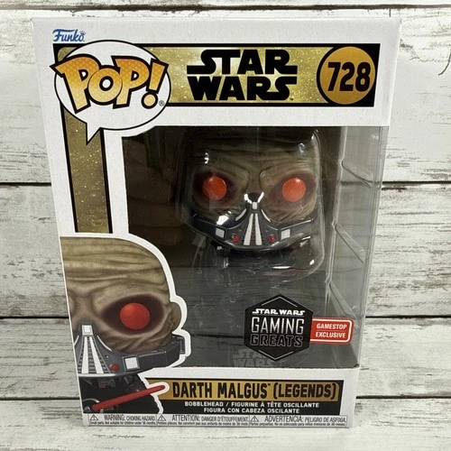 Funko Pop Darth Malgus #728 Star Wars Legends GameStop Exclusive Vinyl Figure