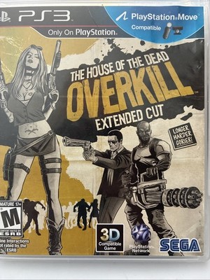 The House of the Dead: Overkill - Extended Cut (PlayStation PS3) Excellent CIB