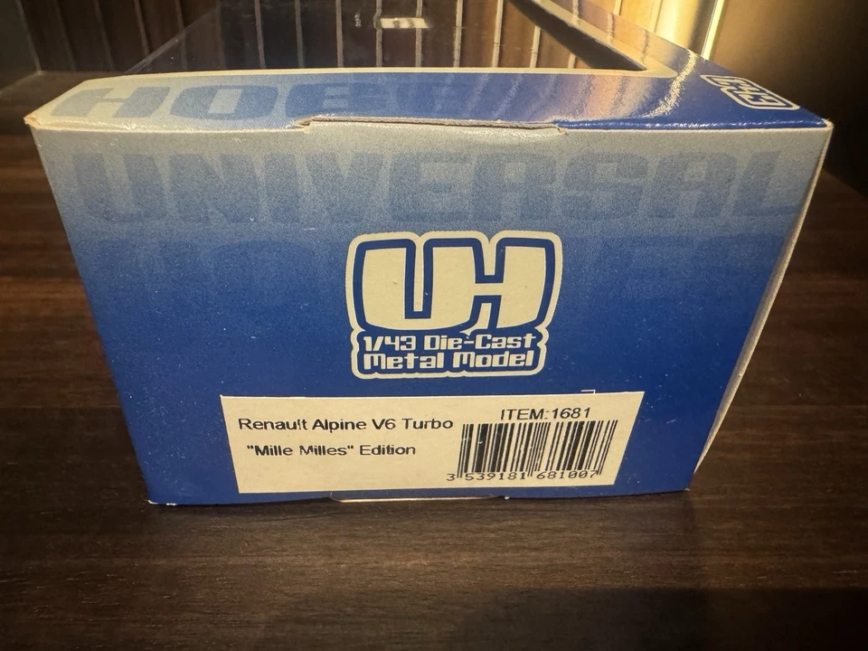ALPINE RENAULT V6 Turbo Mille Milles edition  1:43 UH Universal Hobbies - Immagine 4 di 4