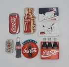 Coca Cola Coke Refrigerator Magnets Lot of 8 Vintage