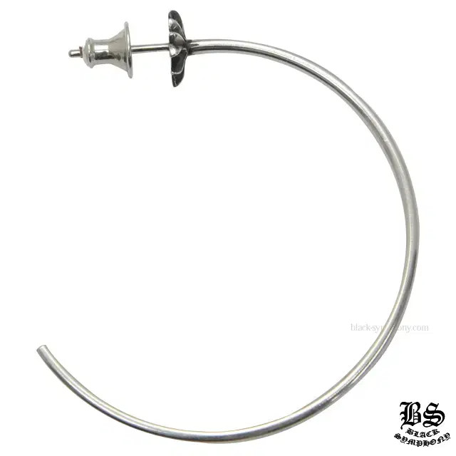 Chrome Hearts Ch Plus Silver Earring thumbnail 2