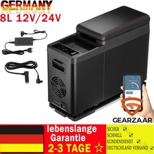 Kompressor Kühlbox 8L 12V 230V Mittelkonsole mit Gefrier-& Kühlfach für VW T5 T6