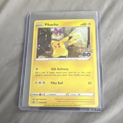 Pokémon GO Pikachu Promo SWSH232 60 HP 50 Attack Basic Electric English