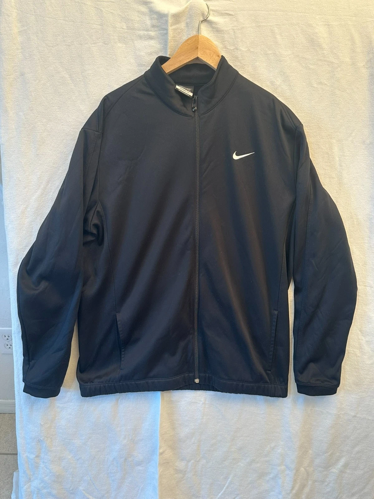 Nike Golf Tour Performance Therma-FIT Full Zip Jacket Black Men’s Large