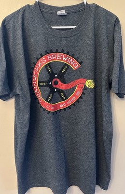 Grainworks brewing Company, West Chester OH XL, gray T-shirt,