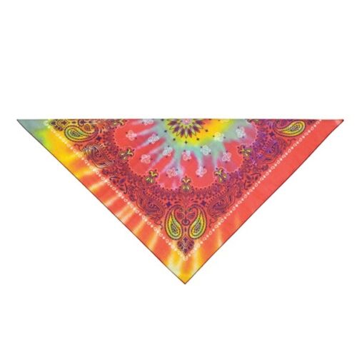 Paisley tradicional perro mascota pañuelo 22" cuadrado tie dye o 13 colores a elegir - Imagen 12 de 25