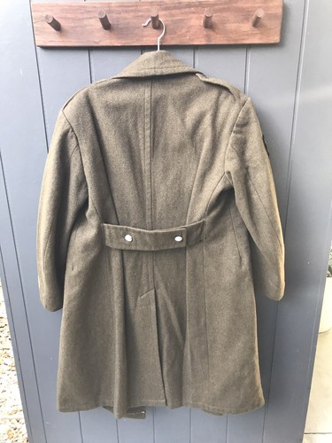 Vintage FRENCH 2nd ARMY CORPS II CA GREAT COAT SMALL/MEDIUM - Picture 2 of 14
