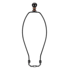 11 Inch Lamp Harp Kit with Finial 1 Set Detachable Lamp Shade Bracket Holder ...
