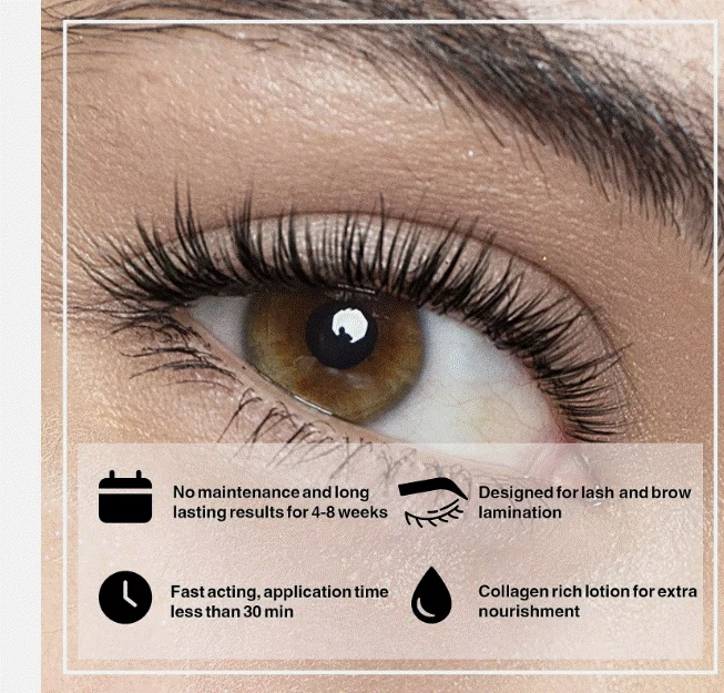 XXL Lashes Super Lash & Brow Lift kit, Eyelash Extension Lifting and Perm Kit - Image 4 of 4