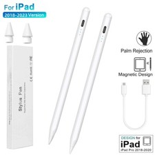 2PACK For Apple Pencil Stylus iPad 10/9/8/7/6th, Air 5/4/3, iPad Pro 2018-2024