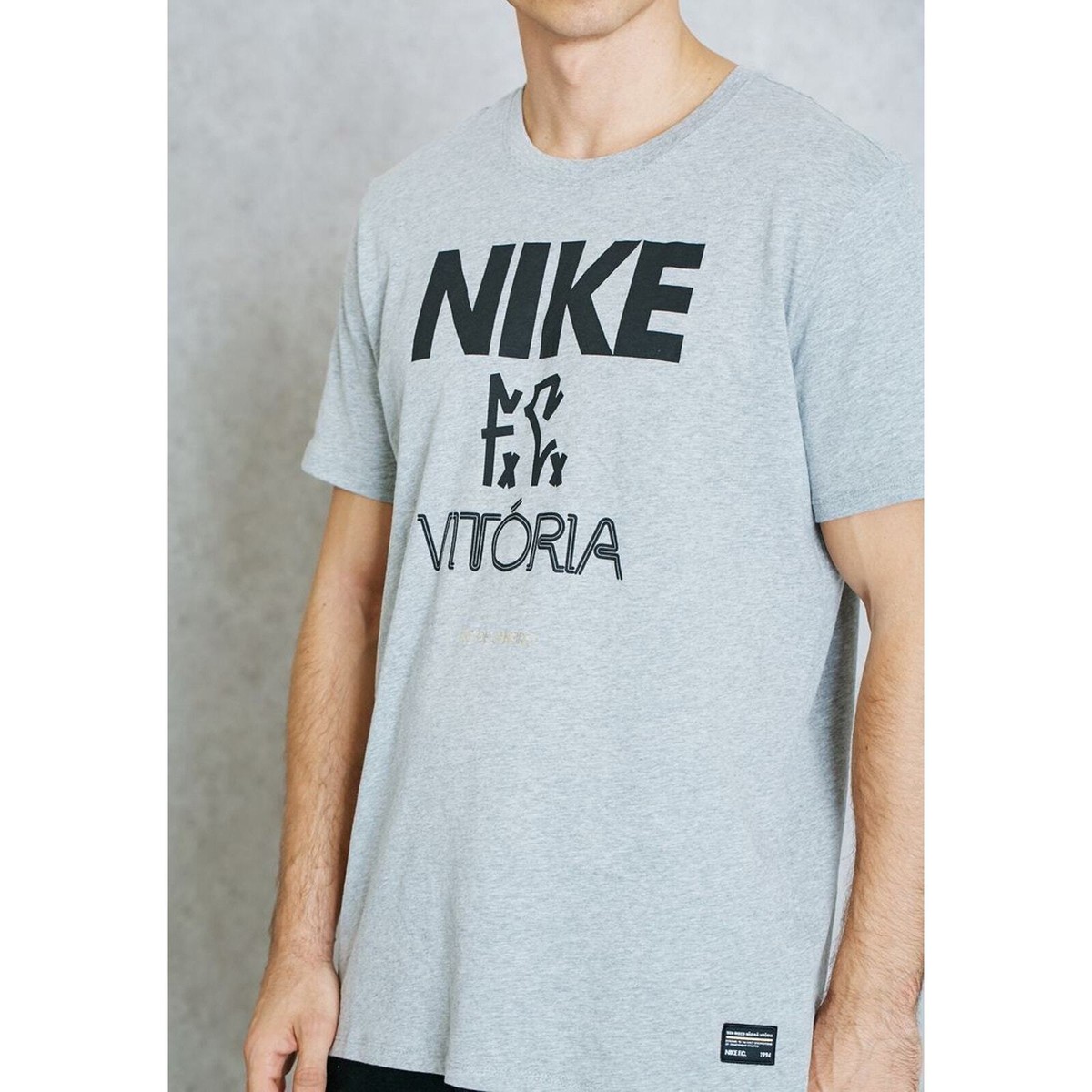 FCRB✕NIKE　SHIRT NIKE FCRB F.C. VITORIA GREY BLACK GOLD SOCCER SHIRT BRISTOL