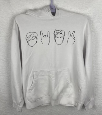 トップス theredthread print hoodie 2 toys white THEREDTHREAD / ザレッドスレッド】print hoodie 2 toys