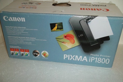 Canon PIXMA iP1800 Photo Printer 1200dpi 4x6 Exif Print USB PC/Mac 1855B002 NEW - Picture 2 of 10
