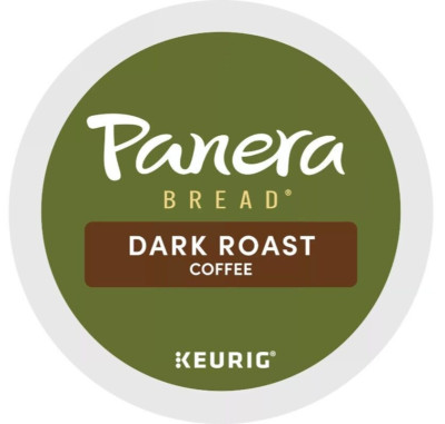 Lot 10 Kcup Panera Bread Dark Roast Coffee Keurig Pod Brew Father Gift Free Ship
