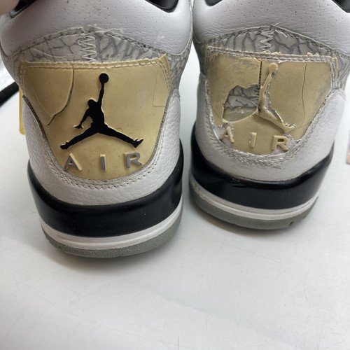 Size 12 - Air Jordan 3 Retro Flip Grey Suede White Leather (315767-101) - Picture 9 of 11