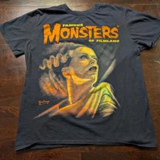 Famous Monsters of Filmland horror short sleeve black color shirt KV32633