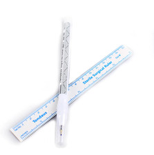 Weißer chirurgischer Microblading Hautmarkerstift SPMU Permanent Make-up Outliner 