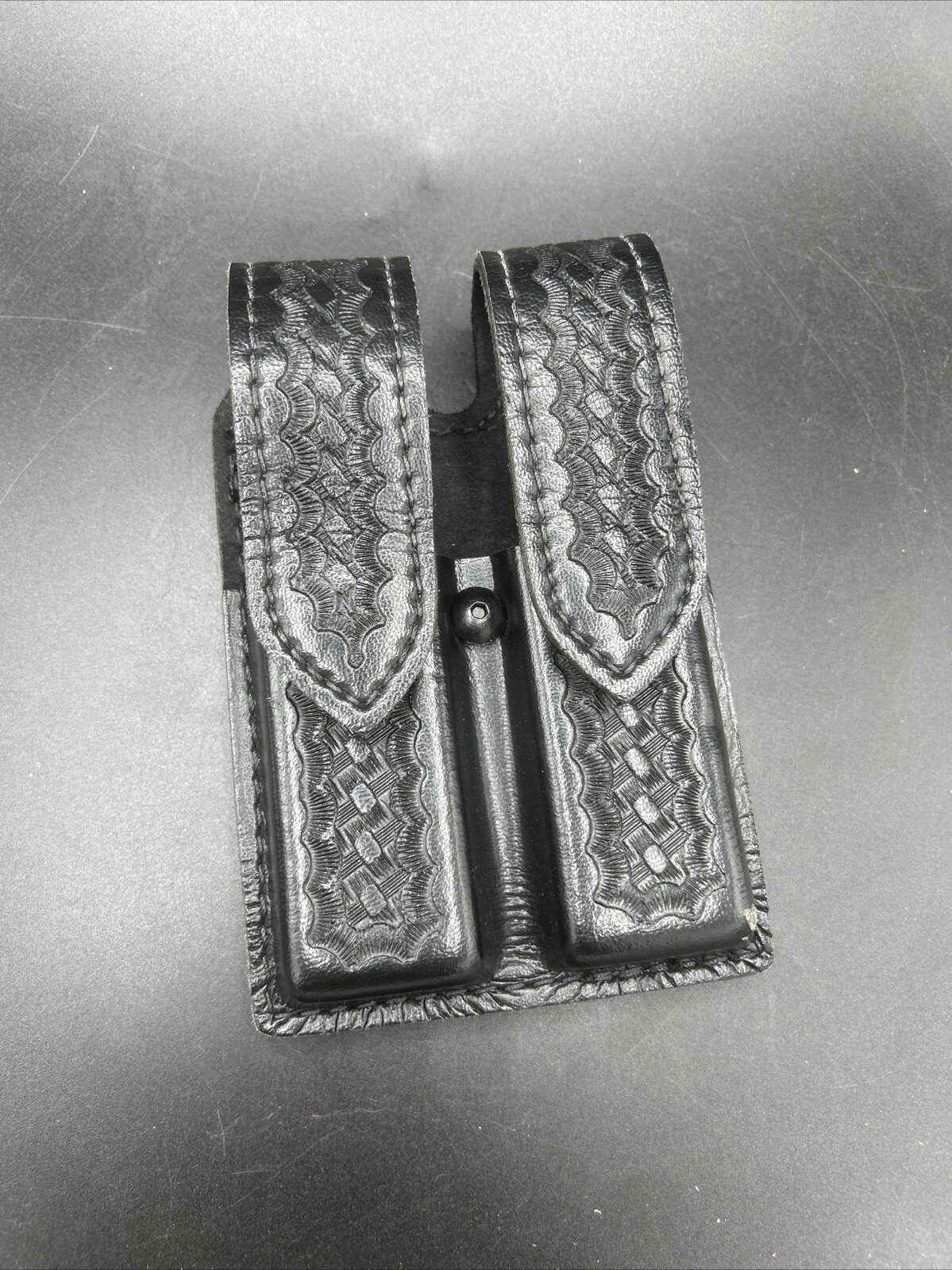 Safariland Dual Double Magazine Pouch For Single Stack COLT, SIG, S&W 10mm mags-image