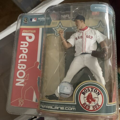 Jonathan Papelbon Action Figure White Jersey Sports Picks Series 19