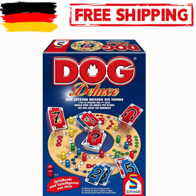 Schmidt Spiele 49274 Dog Deluxe Familienspiel Brettspiel Gesellschaftsspiel