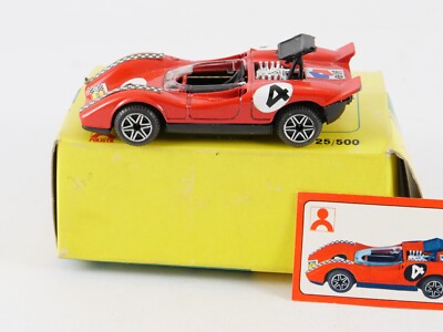 A21 1:43 POLITOYS 594 BOITE VIDE ORIGINALE ABARTH 3000 BON ÉTAT