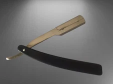 BARBER SALON STRAIGHT CUT THROAT SHAVING RAZOR + 1 BLADES PACKET