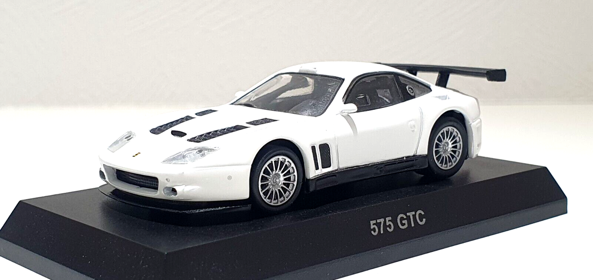 Ferrari 575GTC ラジコン Ferrari 575GTC ラジコン Kyosho 1/64 FERRARI 575 GTC WHITE