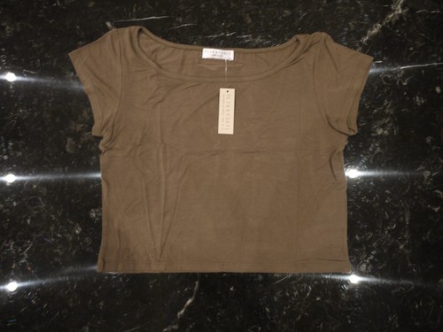 Top Britt FLYNN SKYE, Colores Blanco y Mosgo Disponibles, Nuevo con Etiquetas - Imagen 2 de 14