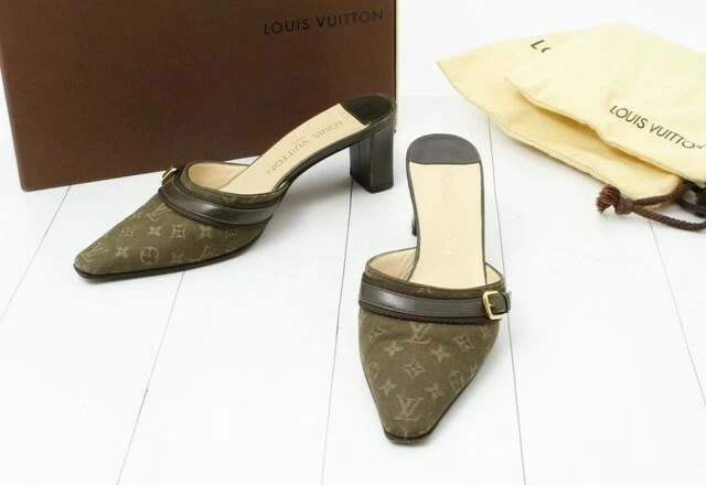 Louis vuitton kitten heels clearance