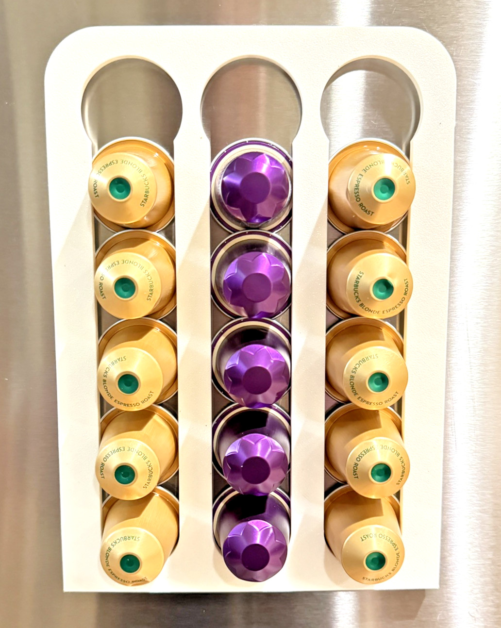 Nespresso Pod Capsule Holder - Original  Espresso Sz.  Magnetic or Sticky Mount