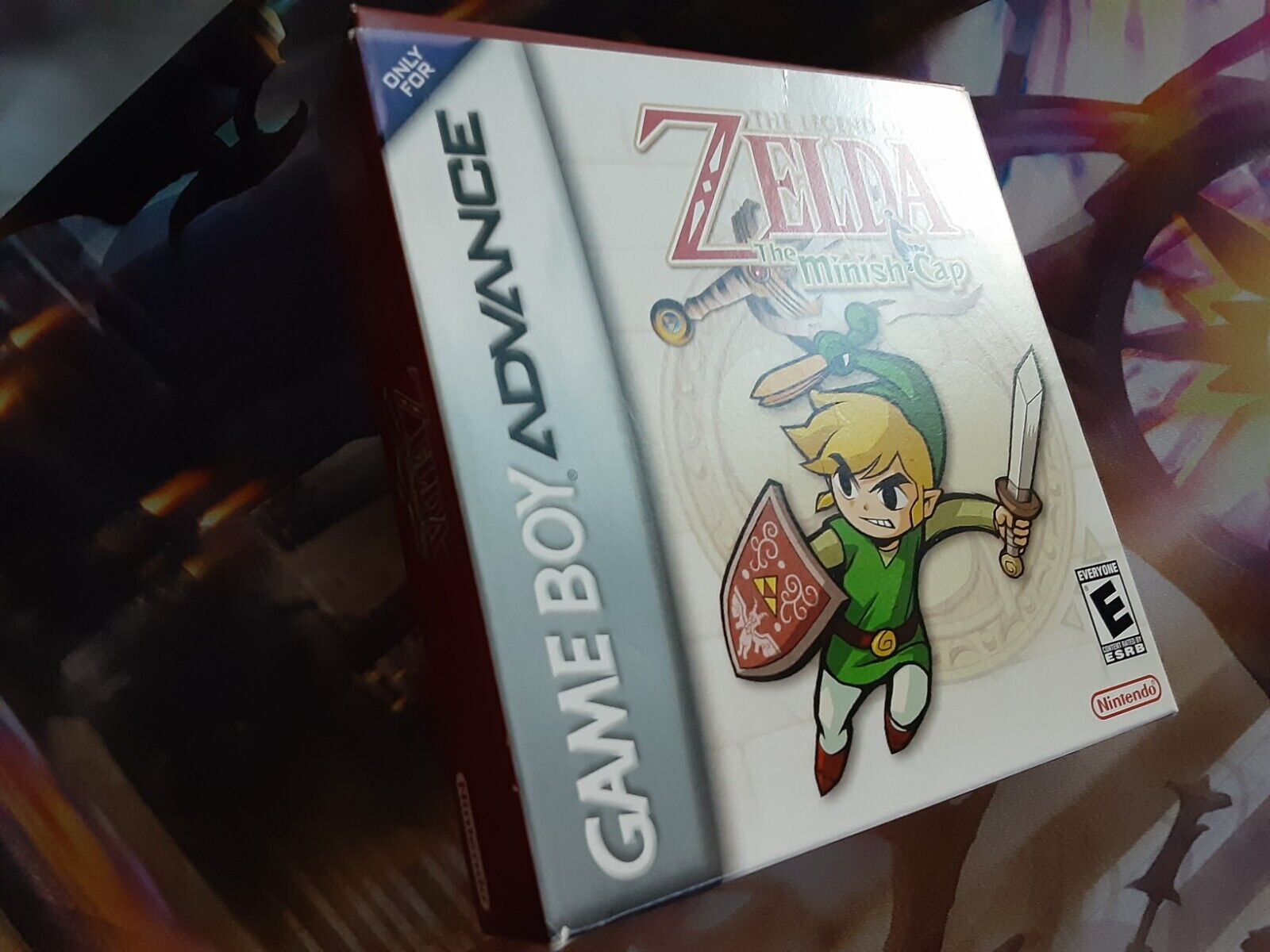 Gameboy Advance Box Manual & Tray the Legend of Zelda A 