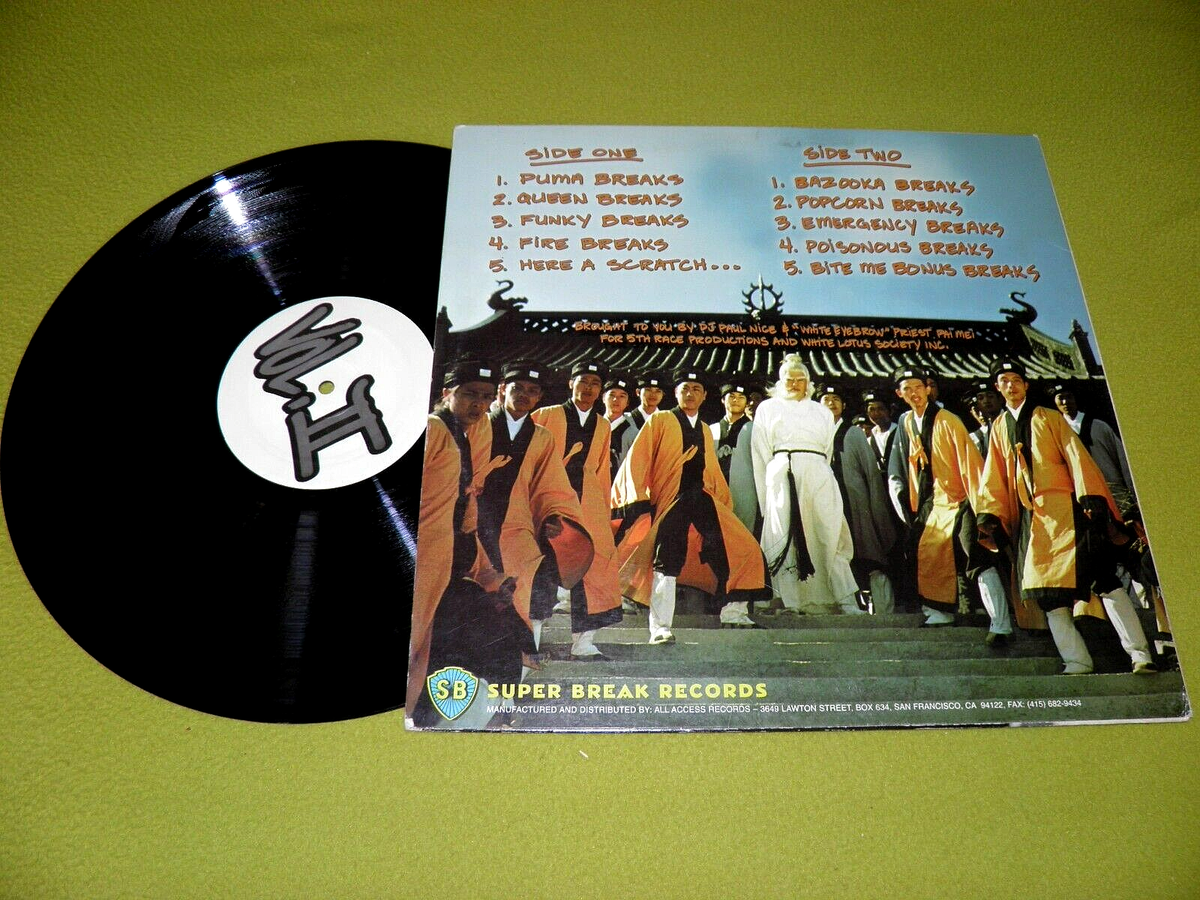 DJ Paul Nice - 5 Fingers Of Death Battle Breaks Vol. II RARE LP