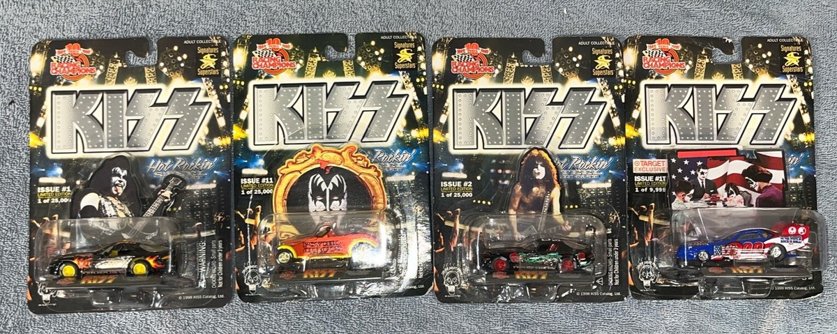 KISS Vintage Racing Champions 4 Cars Sealed | eBay