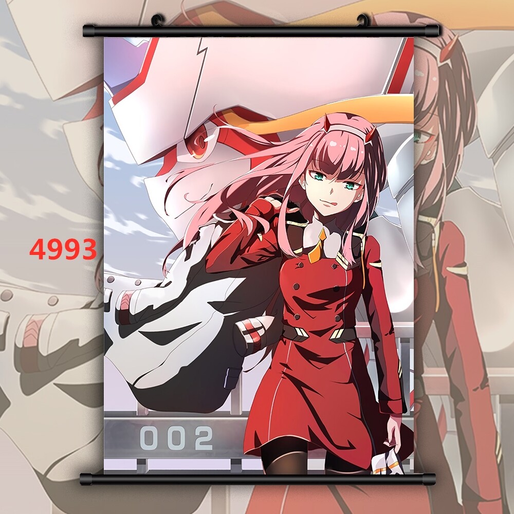 Darling in the FranXX Zero Two HD Wall Poster Scroll | eBay