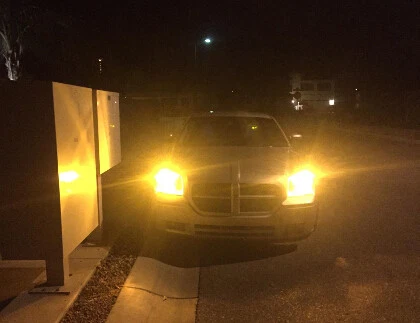 Marcador lateral blanco Switchback 1157|cola| bombilla de señal de giro amarilla con flash automático Foto 3 de 4