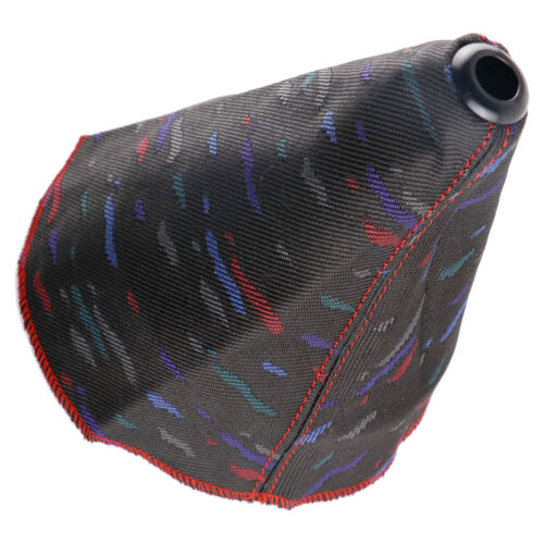 RECARO CONFETTI Fabric Shift Knob Boot Gear stick Gaiter Shifter Lever Cover - Picture 1 of 8
