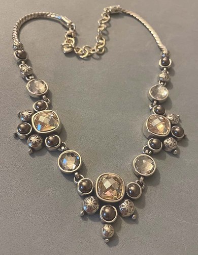 BRIGHTON Jeweled Faceted Champagne 